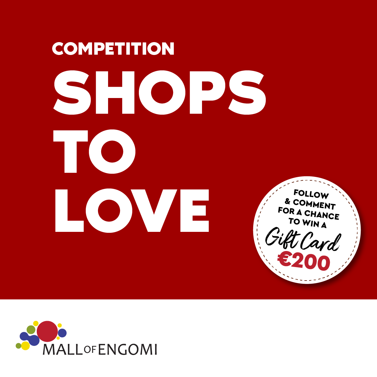 ❤️COMPETITION: SHOPS TO LOVE ❤️